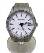 CITIZENシチズン）の古着「リストウォッチ」｜ホワイト×シルバー