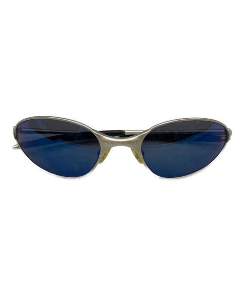 OAKLEY（オークリー）OAKLEY (オークリー) Y2K イーワイアー サングラス シルバーの古着・服飾アイテム