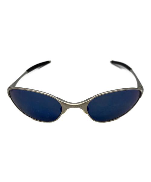 OAKLEY（オークリー）OAKLEY (オークリー) Y2K イーワイアー サングラス シルバーの古着・服飾アイテム