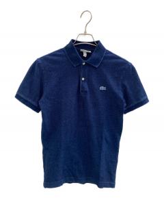 中古・古着通販】LACOSTE (ラコステ) モノグラムジャガードポロシャツ