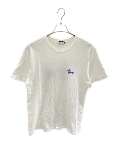 stussy（ステューシー）stussy (ステューシー) SSロゴTee ホワイト サイズ:Mの古着・服飾アイテム