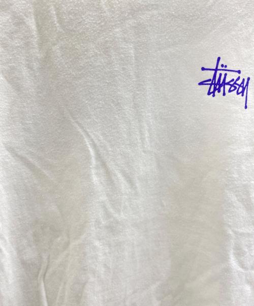 stussy（ステューシー）stussy (ステューシー) SSロゴTee ホワイト サイズ:Mの古着・服飾アイテム