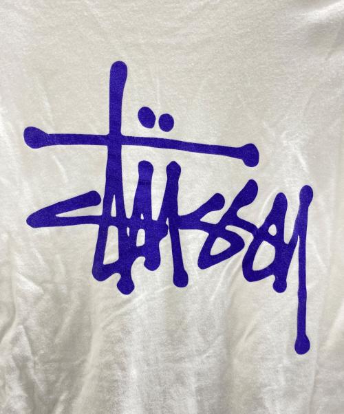 stussy（ステューシー）stussy (ステューシー) SSロゴTee ホワイト サイズ:Mの古着・服飾アイテム