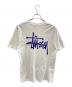 stussy (ステューシー) SSロゴTee ホワイト サイズ:M：5000円