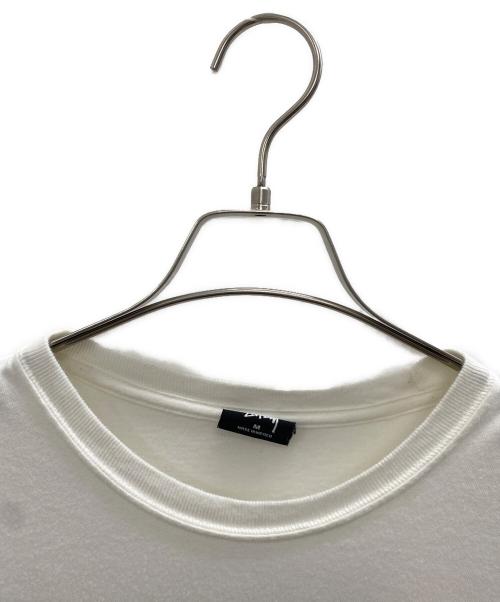 stussy（ステューシー）stussy (ステューシー) 半袖カットソー ホワイト サイズ:Mの古着・服飾アイテム
