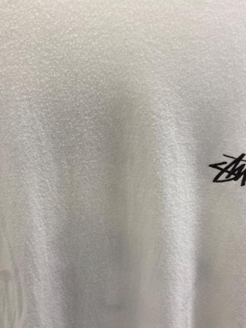 stussy（ステューシー）stussy (ステューシー) 半袖カットソー ホワイト サイズ:Mの古着・服飾アイテム
