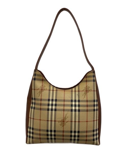 BURBERRY（バーバリー）BURBERRY (バーバリー) ワンショルダーバッグ ブラウンの古着・服飾アイテム