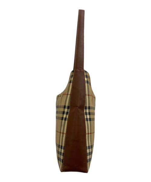 BURBERRY（バーバリー）BURBERRY (バーバリー) ワンショルダーバッグ ブラウンの古着・服飾アイテム
