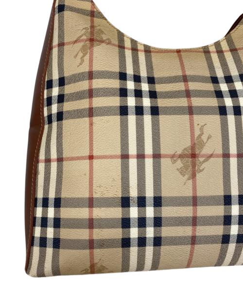 BURBERRY（バーバリー）BURBERRY (バーバリー) ワンショルダーバッグ ブラウンの古着・服飾アイテム