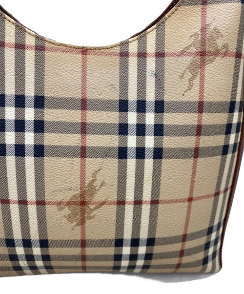 BURBERRY（バーバリー）BURBERRY (バーバリー) ワンショルダーバッグ ブラウンの古着・服飾アイテム