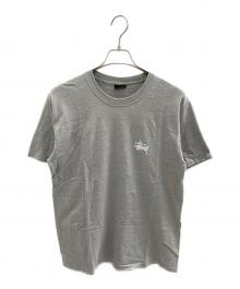 stussy（ステューシー）の古着「S/S small logo tee」｜グレー