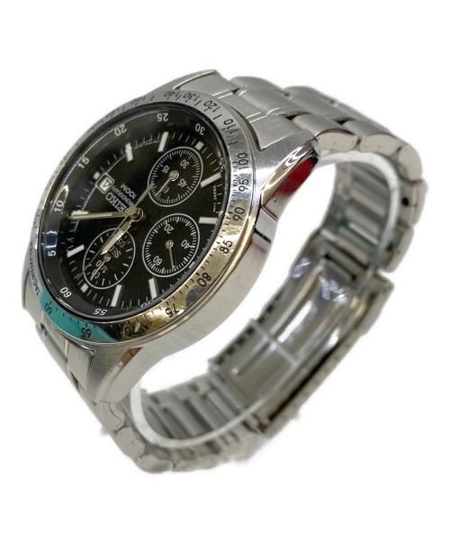 SEIKO（セイコー）SEIKO (セイコー) クロノグラフ ブラックの古着・服飾アイテム