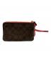 COACH (コーチ) マルチポーチ ブラウン：5000円