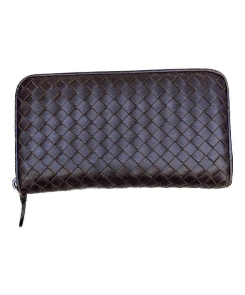 BOTTEGA VENETA（ボッテガベネタ）BOTTEGA VENETA (ボッテガベネタ) 長財布 ブラウンの古着・服飾アイテム