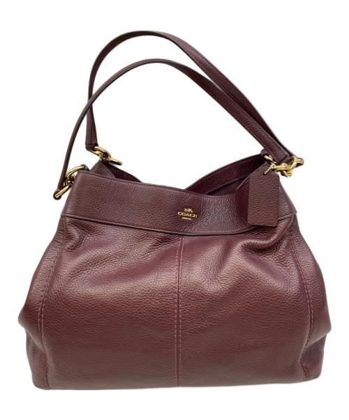 COACH（コーチ）COACH (コーチ) リュック キャメルの古着・服飾アイテム
