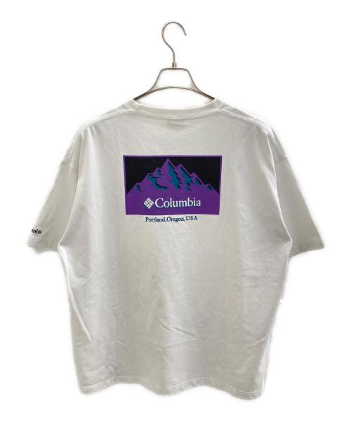 Columbia（コロンビア）Columbia (コロンビア) Imperial Park Graphic Short Sleeve Tee ホワイト サイズ:Lの古着・服飾アイテム
