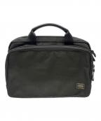 PORTERポーター）の古着「2WAY BRIEFCASE(S)」｜ブラック