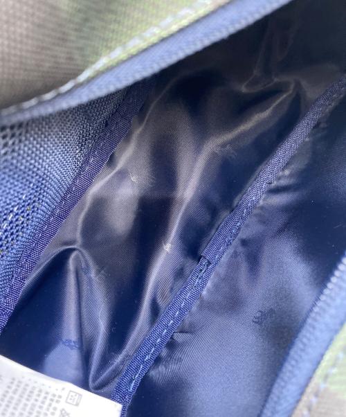 POLO RALPH LAUREN（ポロ・ラルフローレン）POLO RALPH LAUREN (ポロ・ラルフローレン) ポーチ グリーン×ネイビーの古着・服飾アイテム