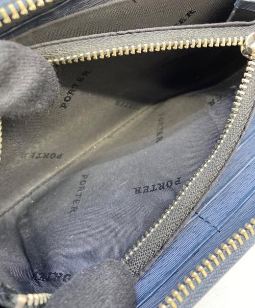 PORTER（ポーター）PORTER (ポーター) LONG WALLET ネイビーの古着・服飾アイテム