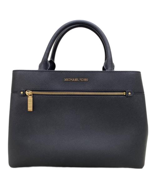 MICHAEL KORS（マイケルコース）MICHAEL KORS (マイケルコース) 2WAYバッグ ブラックの古着・服飾アイテム