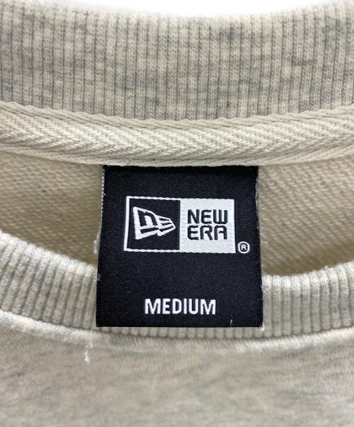 New Era（ニューエラ）New Era (ニューエラ) スリーブプリントロゴスウェット ホワイト サイズ:Mの古着・服飾アイテム