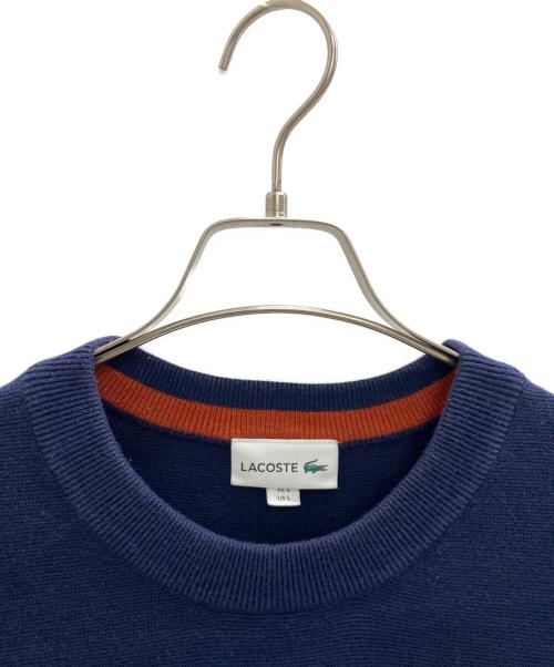 LACOSTE（ラコステ）LACOSTE (ラコステ) 厚手ニット ネイビー サイズ:Lの古着・服飾アイテム