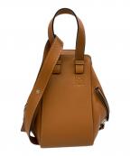 LOEWEロエベ）の古着「ハンモックバッグ コンパクト（クラシックカーフ）」｜ブラウン