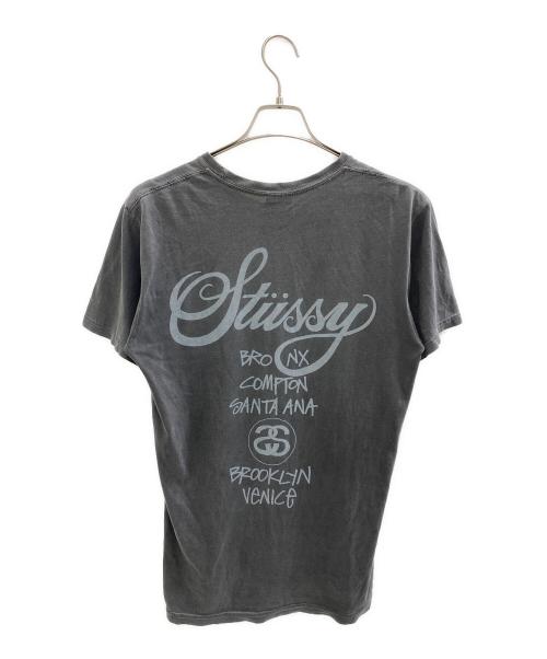 stussy（ステューシー）stussy (ステューシー) S/S BIG LOGO TEE グレー サイズ:Sの古着・服飾アイテム