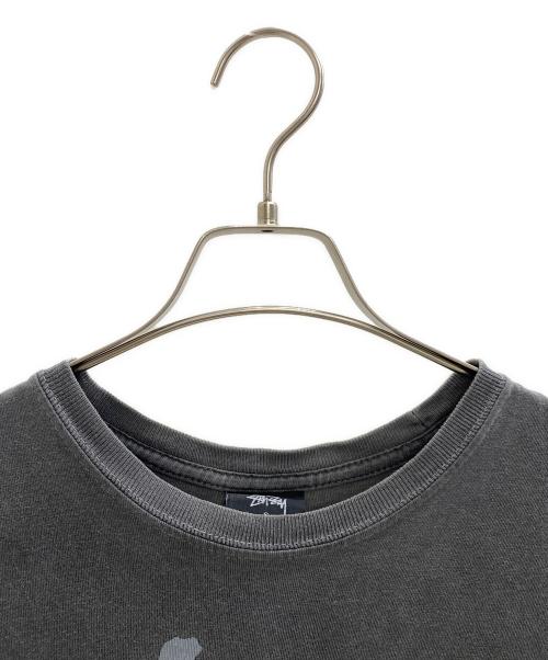 stussy（ステューシー）stussy (ステューシー) S/S BIG LOGO TEE グレー サイズ:Sの古着・服飾アイテム