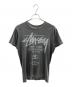 stussy（ステューシー）の古着「S/S BIG LOGO TEE」｜グレー