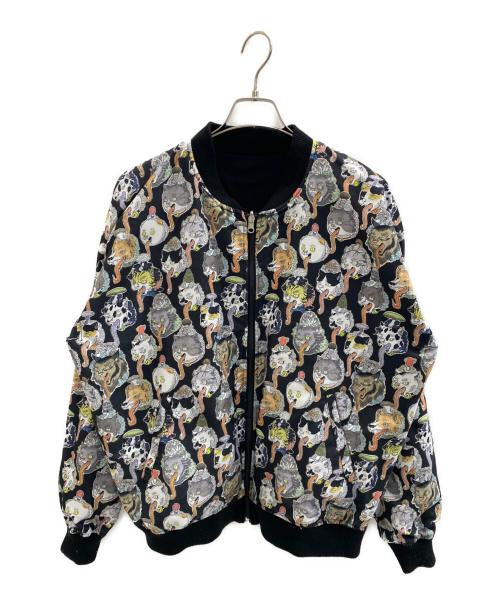 graniph（グラニフ）graniph (グラニフ) リバーシブルブルゾン ブラック サイズ:Mの古着・服飾アイテム