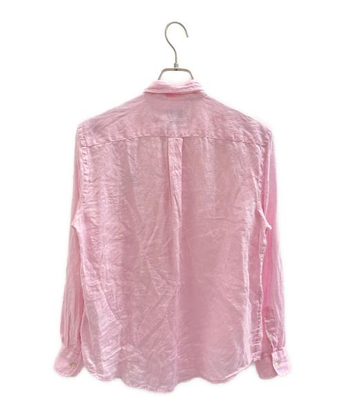POLO RALPH LAUREN（ポロ・ラルフローレン）POLO RALPH LAUREN (ポロ・ラルフローレン) リネンシャツ ピンク サイズ:3の古着・服飾アイテム