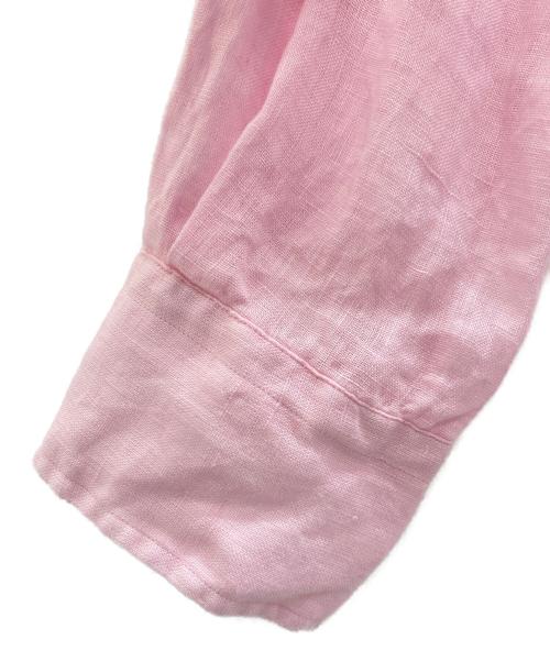 POLO RALPH LAUREN（ポロ・ラルフローレン）POLO RALPH LAUREN (ポロ・ラルフローレン) リネンシャツ ピンク サイズ:3の古着・服飾アイテム