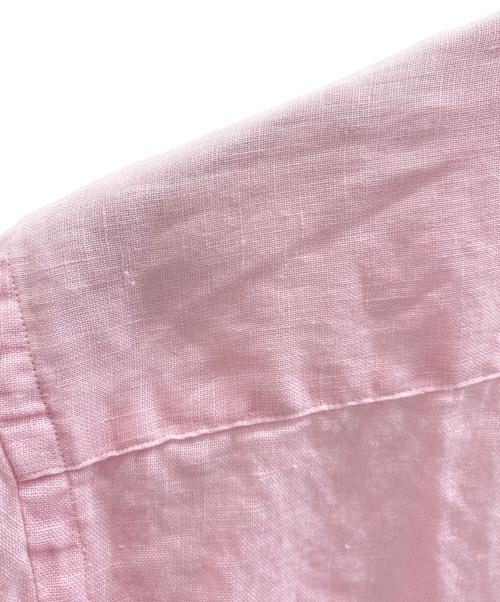 POLO RALPH LAUREN（ポロ・ラルフローレン）POLO RALPH LAUREN (ポロ・ラルフローレン) リネンシャツ ピンク サイズ:3の古着・服飾アイテム