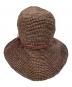 BORSALINO (ボルサリーノ) ラフィアハット ブラウン 未使用品：5000円
