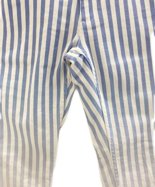EMPORIO ARMANI（エンポリオ アルマーニ）EMPORIO ARMANI (エンポリオ アルマーニ) デニムパンツ ホワイト×ブルー サイズ:W26の古着・服飾アイテム