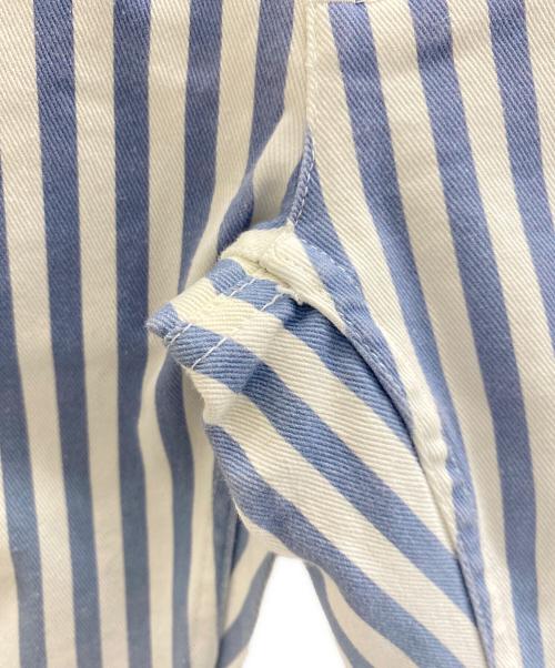 EMPORIO ARMANI（エンポリオ アルマーニ）EMPORIO ARMANI (エンポリオ アルマーニ) デニムパンツ ホワイト×ブルー サイズ:W26の古着・服飾アイテム