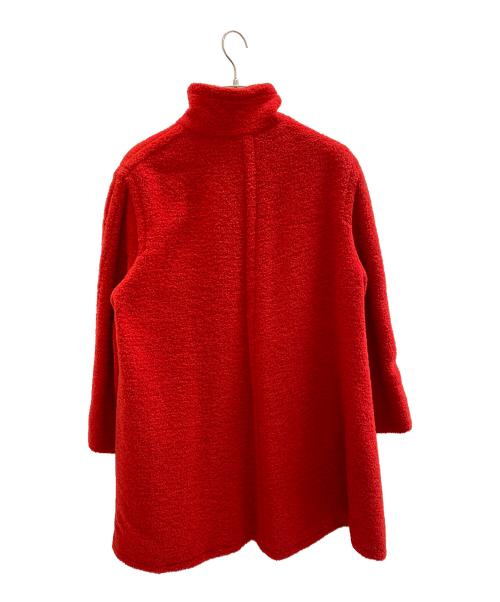 KRIZIA POI（クリツイアポイ）KRIZIA POI (クリツイアポイ) コート レッド サイズ:40の古着・服飾アイテム