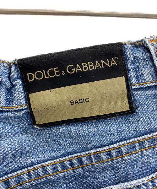 DOLCE & GABBANA Basic（ドルチェガッバーナベーシック）DOLCE & GABBANA Basic (ドルチェガッバーナベーシック) デニムパンツ ブルー サイズ:42の古着・服飾アイテム