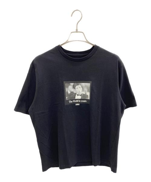 UNITED ARROWS（ユナイテッドアローズ）UNITED ARROWS (ユナイテッドアローズ) 半袖カットソー ブラック サイズ:Mの古着・服飾アイテム