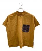 FRED PERRYフレッドペリー）の古着「半袖カットソー」｜ブラウン