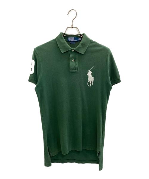 POLO RALPH LAUREN（ポロ・ラルフローレン）POLO RALPH LAUREN (ポロ・ラルフローレン) ポロシャツ グリーン サイズ:Mの古着・服飾アイテム