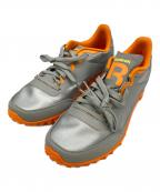 REEBOKリーボック）の古着「ローカットスニーカー」｜グレー×オレンジ
