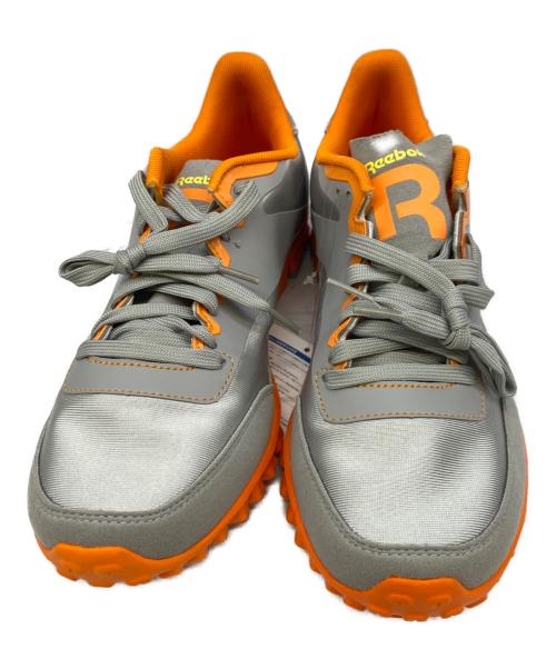 REEBOK（リーボック）REEBOK (リーボック) ローカットスニーカー グレー×オレンジ サイズ:27 未使用品の古着・服飾アイテム