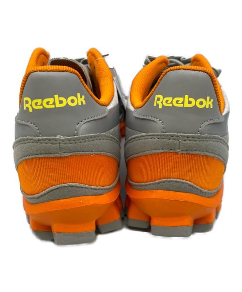 REEBOK（リーボック）REEBOK (リーボック) ローカットスニーカー グレー×オレンジ サイズ:27 未使用品の古着・服飾アイテム