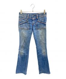 DIESEL（ディーゼル）の古着「デニムパンツ」｜ブルー