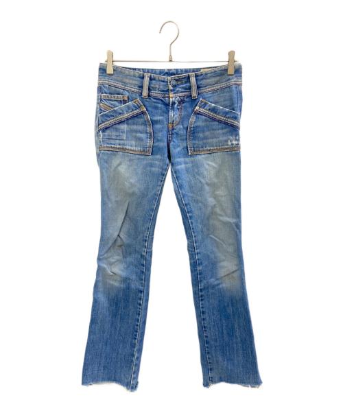 DIESEL（ディーゼル）DIESEL (ディーゼル) デニムパンツ ブルー サイズ:W26の古着・服飾アイテム