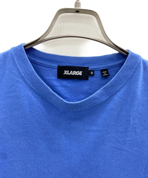 X-LARGE（エクストララージ）X-LARGE (エクストララージ) 半袖カットソー ブルー サイズ:Mの古着・服飾アイテム