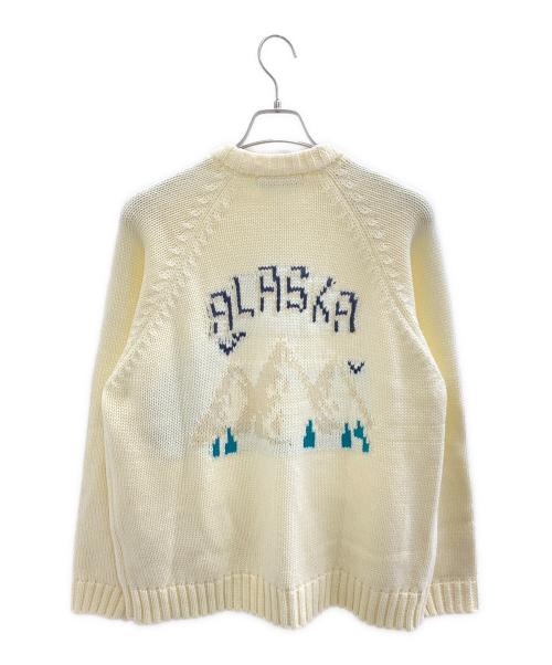 INHERIT（インヘリット）INHERIT (インヘリット) 23AW ALASKA カウチンニット アイボリー サイズ:Mの古着・服飾アイテム