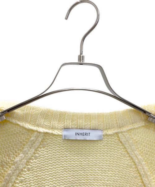 INHERIT（インヘリット）INHERIT (インヘリット) 23AW ALASKA カウチンニット アイボリー サイズ:Mの古着・服飾アイテム